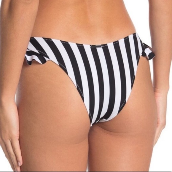 [Kendall & Kylie] NWT ruffle striped bikini large - Picture 4 of 14